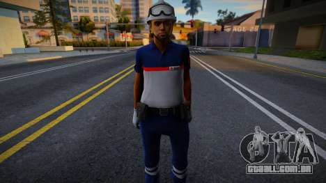 Paramédico da Cruz Vermelha Mexicana v1 para GTA San Andreas