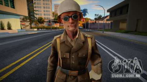 Soldado Alemão (África) V3 de Call of Duty 2 para GTA San Andreas