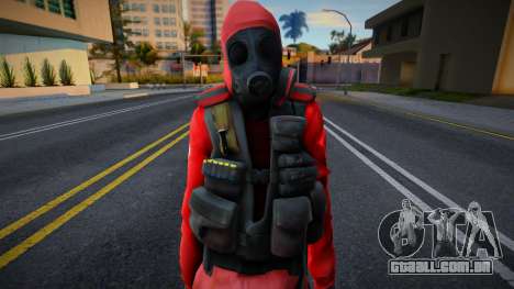 SAS (Team Fortress 2) do Counter-Strike Global O para GTA San Andreas
