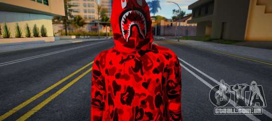 Bape Shark v5 para GTA San Andreas