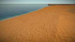 Texturas de areia na praia em San Fierro para GTA San Andreas