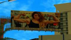 Fitness Girls On Billboard