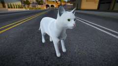 Gato Branco para GTA San Andreas