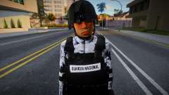 Soldado da Guarda Nacional do México para GTA San Andreas