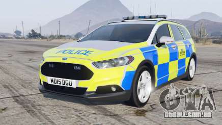 Ford Mondeo Estate Police 2014 para GTA 5