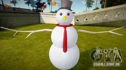 Faça um boneco de neve para GTA San Andreas