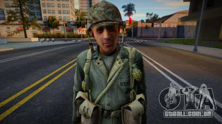 Soldado Americano de CoD WaW v6 para GTA San Andreas