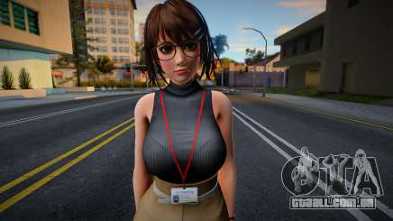 DOAXVV Tsukushi - Yom Office Wear para GTA San Andreas