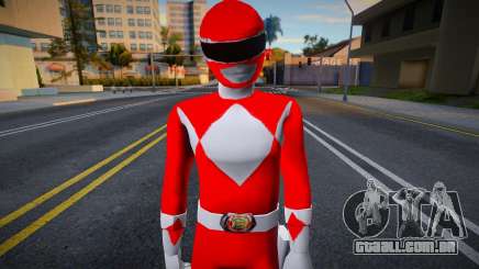 Mighty Morphin Power Ranger skin v5 para GTA San Andreas
