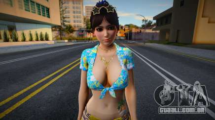 DOAXVV Kokoro - Loco Moco Vacation para GTA San Andreas