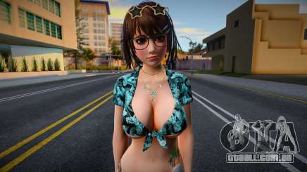 DOAXVV Tsukushi - Loco Moco Vacation para GTA San Andreas