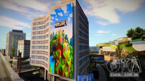 Minecraft Billboard v1 para GTA San Andreas