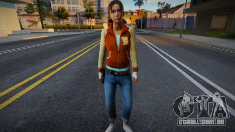 Zoe (Hotline Miami) de Left 4 Dead para GTA San Andreas