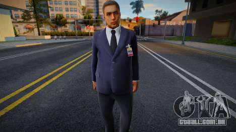 Segurança de um diplomata venezuelano para GTA San Andreas