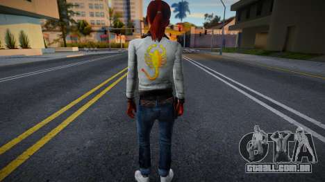 Zoe (Drive Scorpion) de Left 4 Dead para GTA San Andreas