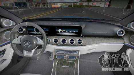 Mercedes-Benz E63s W213 no corpo atualizado para GTA San Andreas