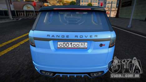 Range Rover Sport SVR (Village) para GTA San Andreas