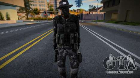 Soldado colombiano Recruta para GTA San Andreas