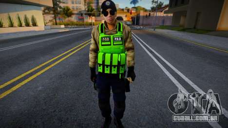 Policial da PNB ANTIGUA V5 para GTA San Andreas