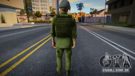 Soldado FANB colombiano para GTA San Andreas