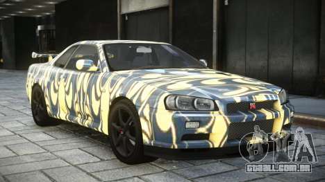 Nissan Skyline GT-R BNR34 S8 para GTA 4