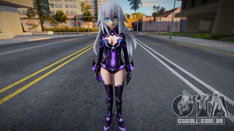 Lost Purple Black Heart (Custom Neptunia Skin) para GTA San Andreas