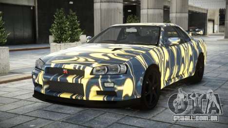 Nissan Skyline GT-R BNR34 S8 para GTA 4