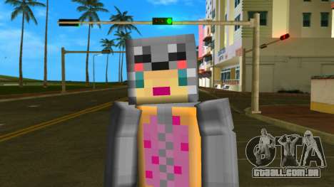Steve Body Nyan Cat para GTA Vice City