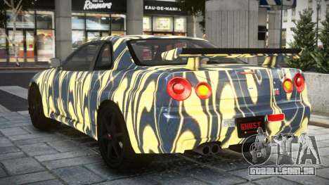 Nissan Skyline GT-R BNR34 S8 para GTA 4