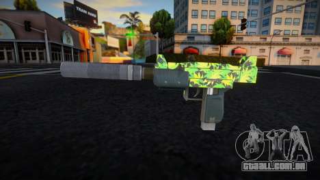 Micro SMG (Organics Finish) v8 para GTA San Andreas