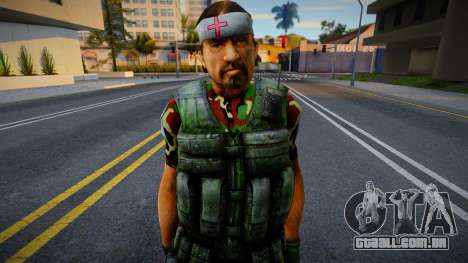 Guerrilha (Soldado Médico) de Counter-Strike Sou para GTA San Andreas