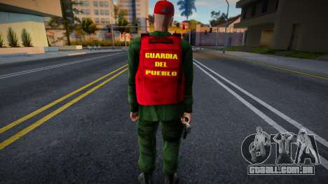 Soldado brasileiro de Guardia del Pueblo V1 para GTA San Andreas