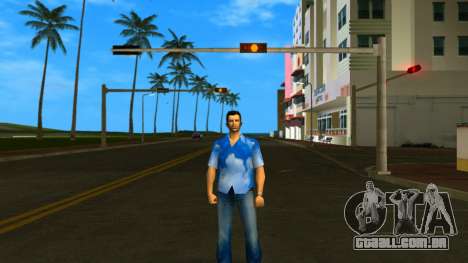 White Tommy Clear Skin para GTA Vice City