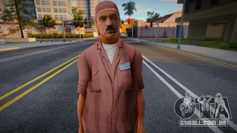 Zelador melhorado da versão móvel para GTA San Andreas