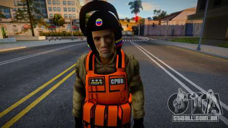 Policial da PNB ANTIGUA V3 para GTA San Andreas