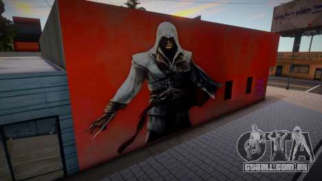 Ezio Auditore Mural v1 para GTA San Andreas