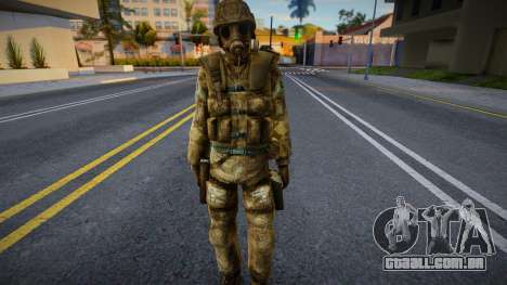 SAS (Forças Especiais do Deserto V2) de Counter- para GTA San Andreas