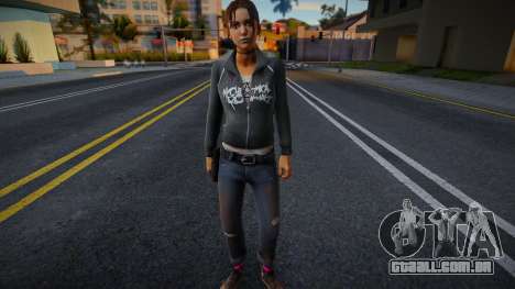 Zoe (Emo) de Left 4 Dead para GTA San Andreas