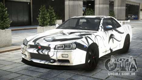 Nissan Skyline GT-R BNR34 S3 para GTA 4