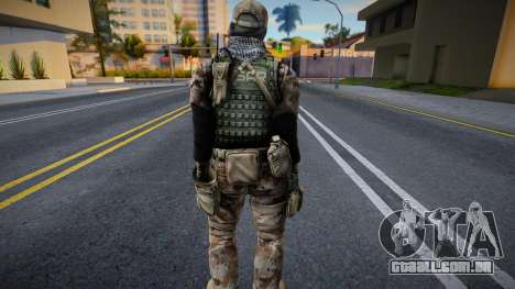 Soldado da NSAR V1 para GTA San Andreas