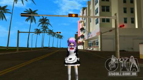 Nepgear (Maid) from Hyperdimension Neptunia para GTA Vice City