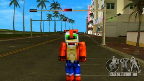 Steve Body Crash Bandicoot para GTA Vice City