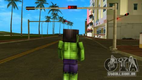 Steve Body Hulk para GTA Vice City
