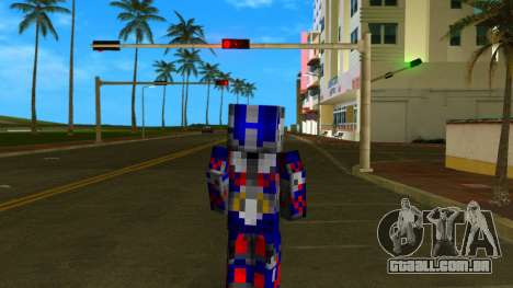 Steve Body Optimus Praym para GTA Vice City