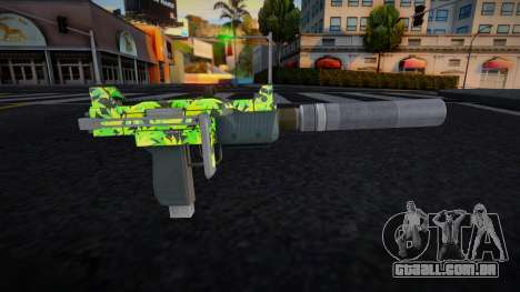 Micro SMG (Organics Finish) v8 para GTA San Andreas