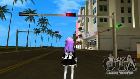 Nepgear (Maid) from Hyperdimension Neptunia para GTA Vice City