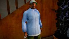 Camisa Azul Celeste para GTA San Andreas