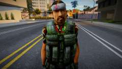 Guerrilha (Soldado Médico) de Counter-Strike Sourc para GTA San Andreas