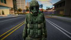 SAS (Tactical Green) da Fonte de Contra-Ataque para GTA San Andreas