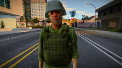 Soldado FANB colombiano para GTA San Andreas